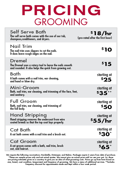 PAW-114 Pricing-GROOMING-2